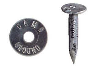 Disc and Date Nail, Survey Washer